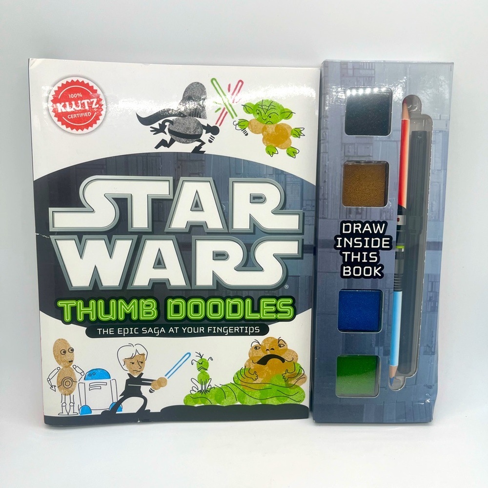 Star Wars Thumb Doodles The Epic Saga at Your Fingertips - 2013 Hardcover Klutz